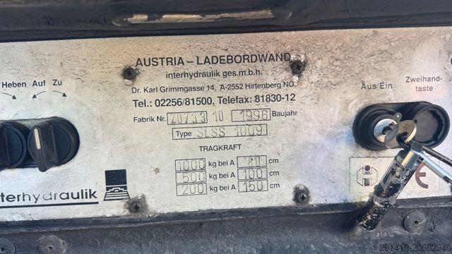 Furgoneta frigorífica STEYR TGL 18S16 4x2 Kühlkoffer Bj 1996
