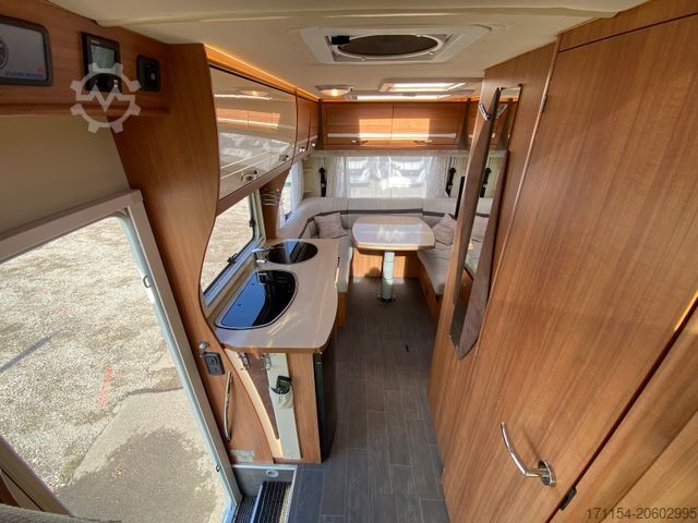 Alkovový obytný vůz EURAMOBIL Terrestra A 570 HS, Hubstützen, AHK, SAT,Luftfed