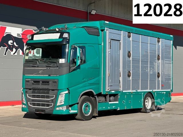 Camion per bestiame VOLVO FH 500 4x2 LL 3.Stock FINKL / Hubdach / Rampe