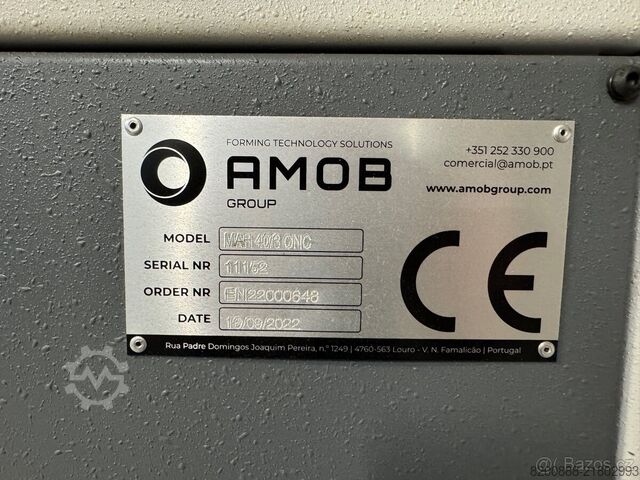 Κυματιστικό προφίλ Amob MAH 40/3 CNC AMOB MAH 40/3  CNC