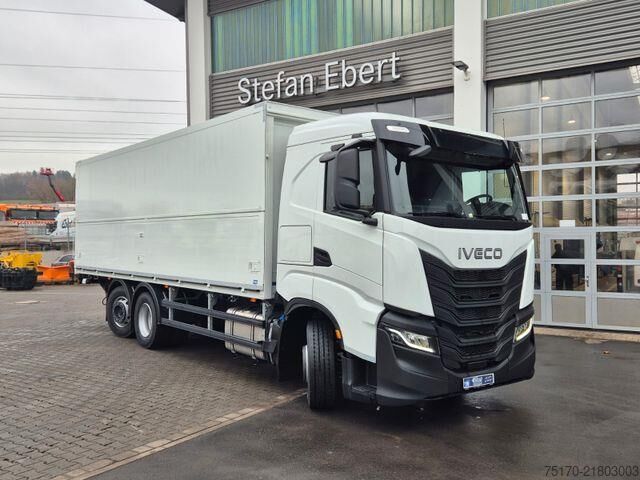 Iveco AS260S50Y/FS 6x2 Böse preklopni zid + podizna utovarna platforma, 2 x vučna kuka Iveco AS260S50Y/FS 6x2 Böse Schwenkwand + LBW 2 x AHK