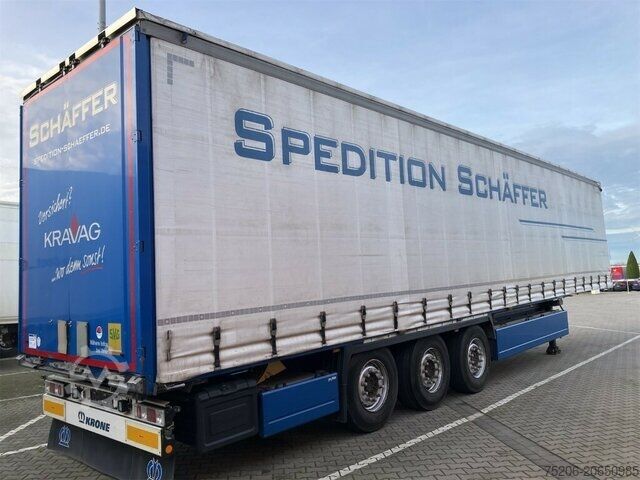 Brandalı açık yarı römork Krone Profi Liner SDP 27 eLB4-CS