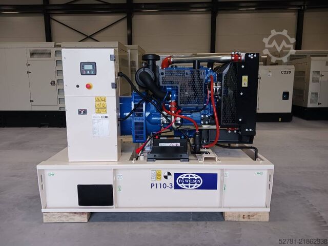 Aggregaat FG Wilson P110-3 - 110 kVA Open Genset - DPX-16008-O