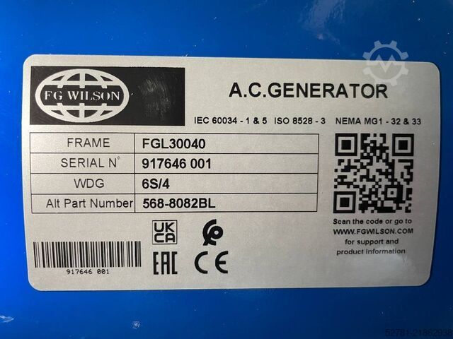 Agregat FG Wilson P110-3 - 110 kVA Open Genset - DPX-16008-O