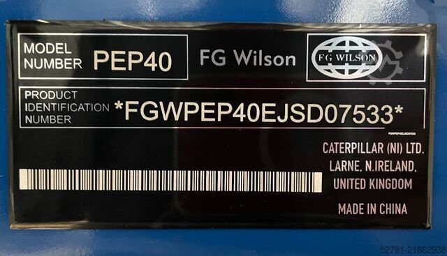 Agregat FG Wilson P110-3 - 110 kVA Open Genset - DPX-16008-O