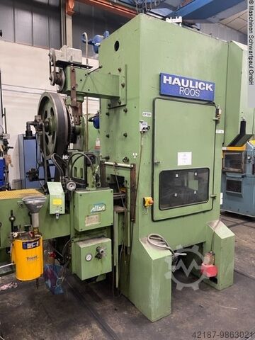 Presă automată de perforare dublă stand dublu HAULICK & ROOS RVD 125-910 NS