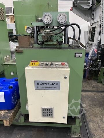 Presă automată de perforare dublă stand dublu HAULICK & ROOS RVD 125-910 NS