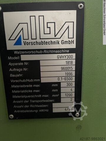 Presă automată de perforare dublă stand dublu HAULICK & ROOS RVD 125-910 NS