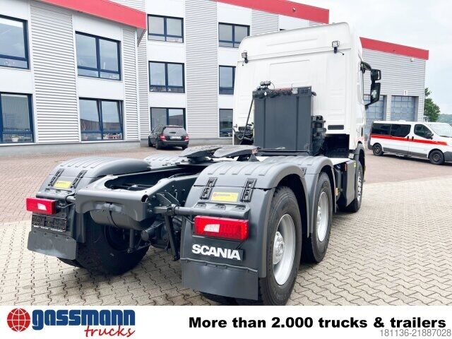 Standardowy ciągnik siodłowy Scania R 580 6x4, V8-Motor, Kipphydraulik, Retarder, 66t