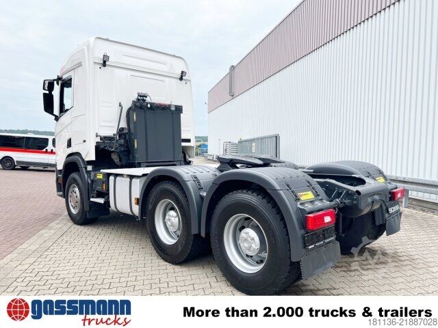 Standardowy ciągnik siodłowy Scania R 580 6x4, V8-Motor, Kipphydraulik, Retarder, 66t