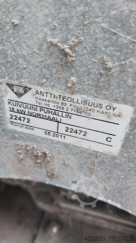 Luchtverhitter Antti UUNI BIO 650