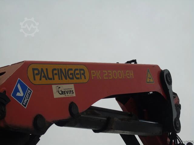 Tipper with crane MAN TGS 35.440 + PALFINGER PK23.001eh + 8x4 + tride...