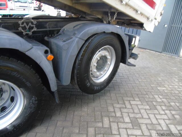 Tipper with crane MAN TGS 35.440 + PALFINGER PK23.001eh + 8x4 + tride...