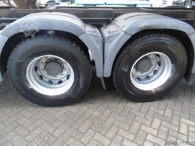 Tipper with crane MAN TGS 35.440 + PALFINGER PK23.001eh + 8x4 + tride...