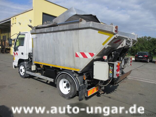 Kamion sa bakšišom Isuzu NQR NPR 75 Q75.Y07 Faun Müllwagen