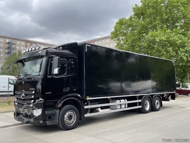 Kassevogn mercedes-benz Antos 2536 1.HAND*SCHWENKACHSE*TOP*