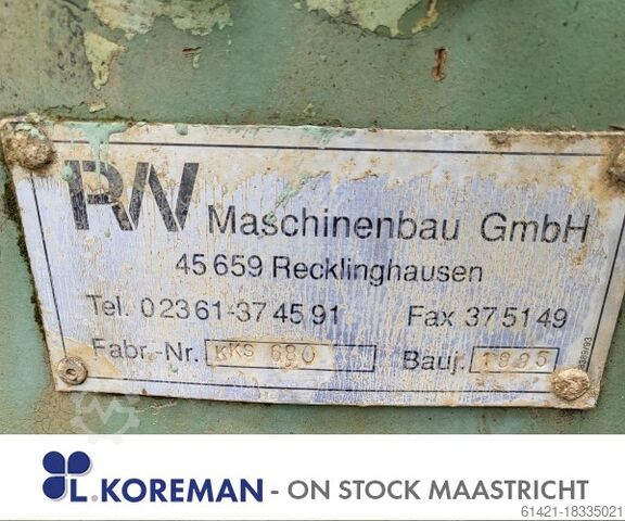 Zeefmachine RN Maschinenbau 23/55-3