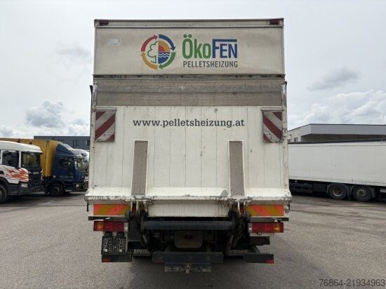 Vrachtwagen met bakwagen IVECO STRALIS AD,KOFFER MIT SCHIEBETüR, LBW AUTOMATIK, E5