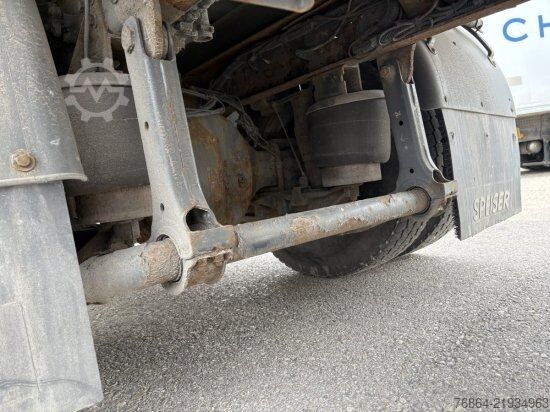 Vrachtwagen met bakwagen IVECO STRALIS AD,KOFFER MIT SCHIEBETüR, LBW AUTOMATIK, E5