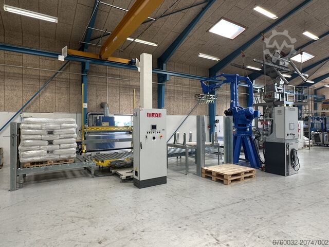 Efficient packing line PanPac Engineering a/s Packing line for granules or pellets