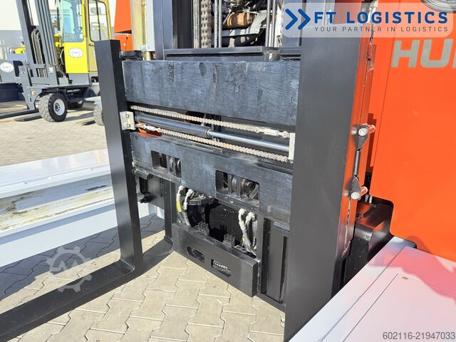 Carretilla retráctil de 4 vías Hubtex DQ45G DUPLEX 5000 FORK-POSITIONER CABIN