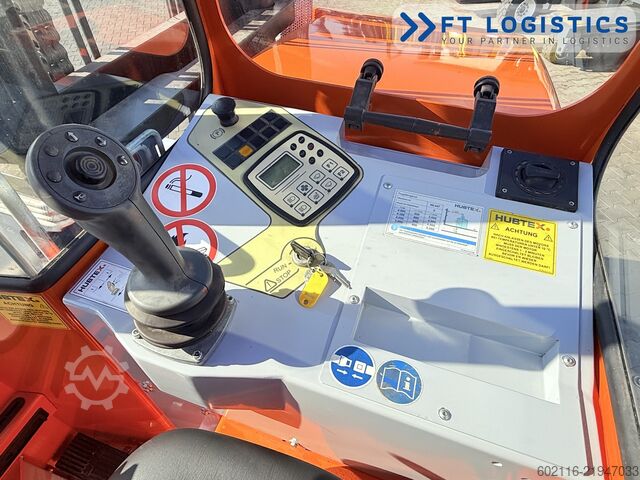 Carretilla retráctil de 4 vías Hubtex DQ45G DUPLEX 5000 FORK-POSITIONER CABIN