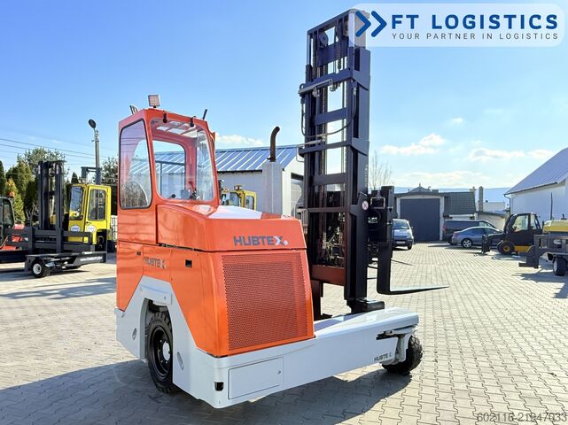 Carretilla retráctil de 4 vías Hubtex DQ45G DUPLEX 5000 FORK-POSITIONER CABIN