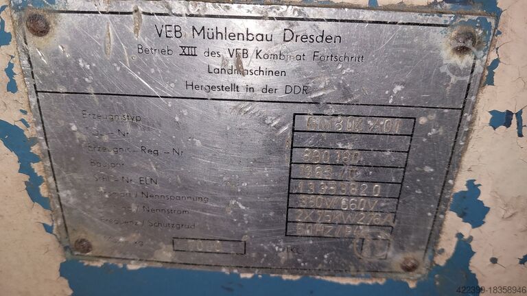 Pelletsproducerande linje. VEB GM804 A01