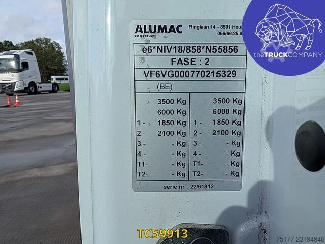  Renault Master 2.3 DCI KOFFER MET LAADBRUG