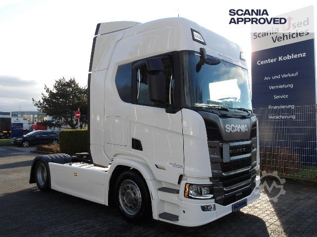 Ελκυστήρας μεγάλου όγκου Scania R 460 EB - MEGA - HIGHLINE - 2x TANKs - ACC