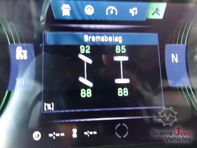 Ελκυστήρας μεγάλου όγκου Scania R 460 EB - MEGA - HIGHLINE - 2x TANKs - ACC