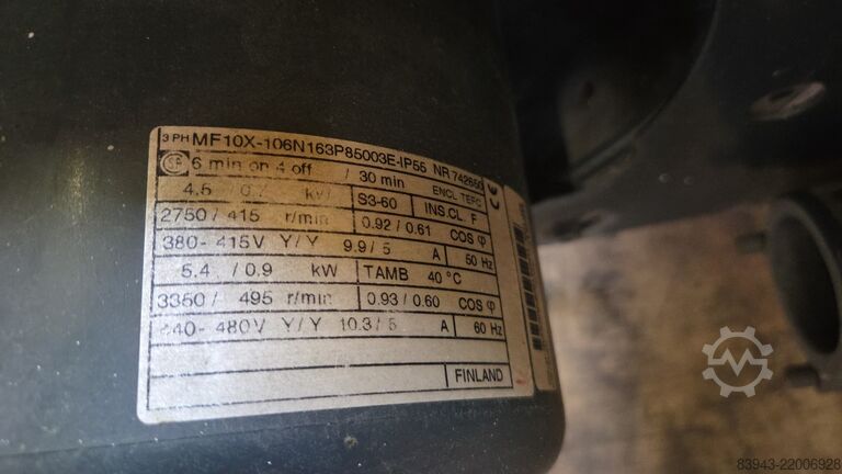 Gru a ponte Verlinde 5.000 KG x 20,000 mm
