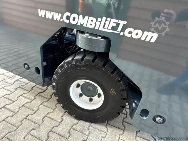 Carretilla retráctil de 4 vías Combilift C4000 /2015 /Diesel/Triplex 7500 mm
