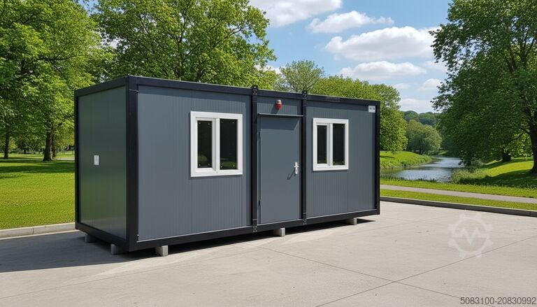 Modulär bostads- och kontorscontainer 6 x 2,4 m VASG Elite EL-600ST