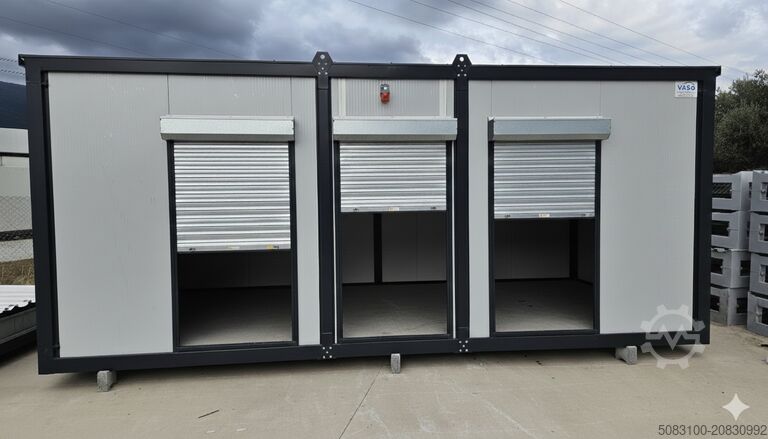 Modulär bostads- och kontorscontainer 6 x 2,4 m VASG Elite EL-600ST