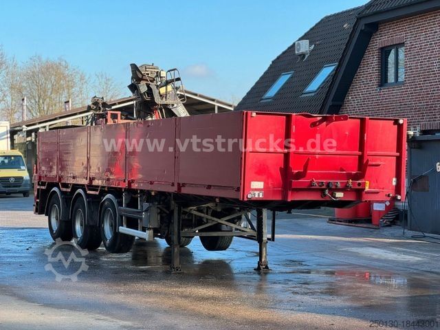 Open oplegger FLOOR Various Kranauflieger Lenk u. Lift Achse