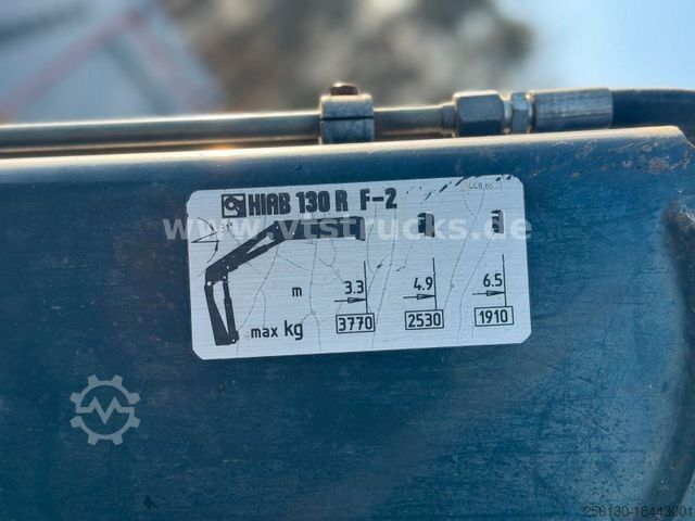 Open oplegger FLOOR Various Kranauflieger Lenk u. Lift Achse