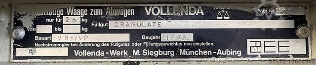 Selbsttätige Waage Vollenda VBA/VP