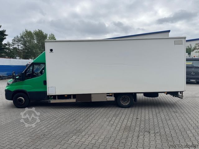 Aangepaste bestelwagen IVECO 70C17 Fleisch Theke Solar Heizung Kühler Kamera