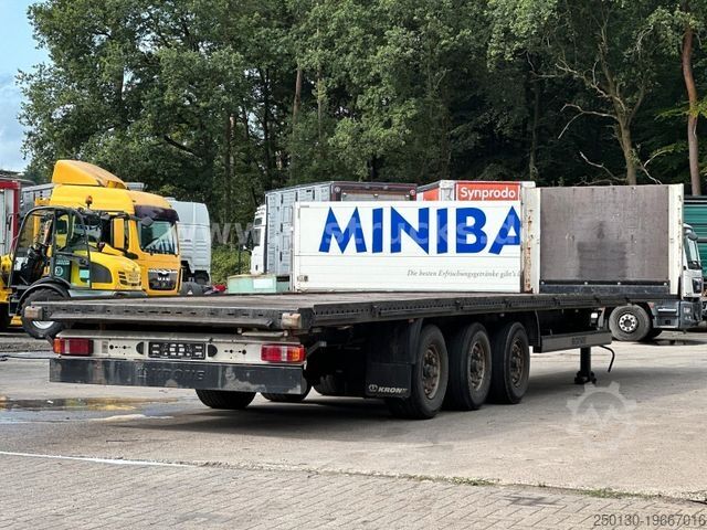 Naczepa z podestem roboczym KRONE SD Plateu Auflieger Strohauflieger BPW