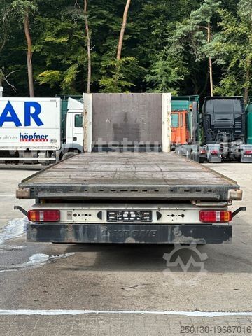 Naczepa z podestem roboczym KRONE SD Plateu Auflieger Strohauflieger BPW