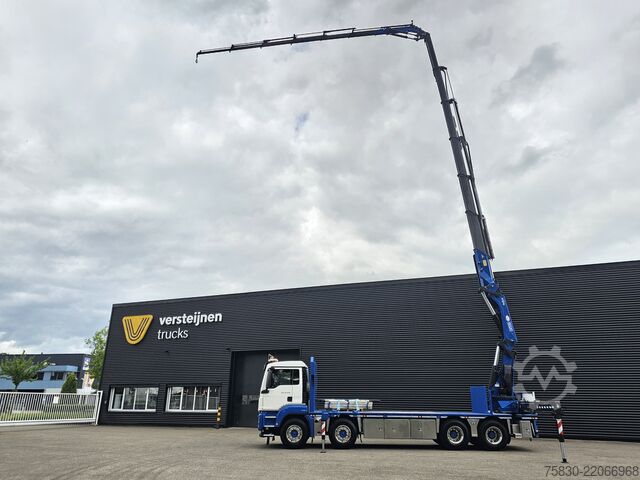 Vrachtwagen met kraan MAN TGS 35.440 8x4 BB / HMF 60 tm + JIB / CRANE / KRAN