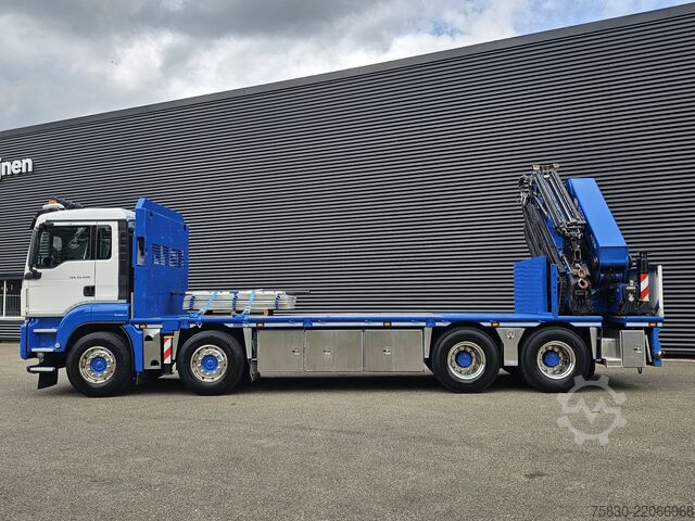Vrachtwagen met kraan MAN TGS 35.440 8x4 BB / HMF 60 tm + JIB / CRANE / KRAN