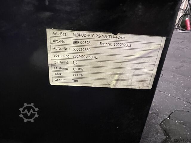 Hydraulikaggregat AC-MOTOREN FBPA 90L-4 + 14l Behälter
