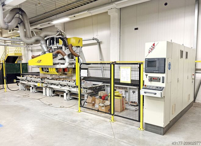 Línea completa de fabricación para somieres de láminas Weinig Raimann Linde Koch Panhans Grecon Hydromat KR KS OPTICUT E14 E16 CNC