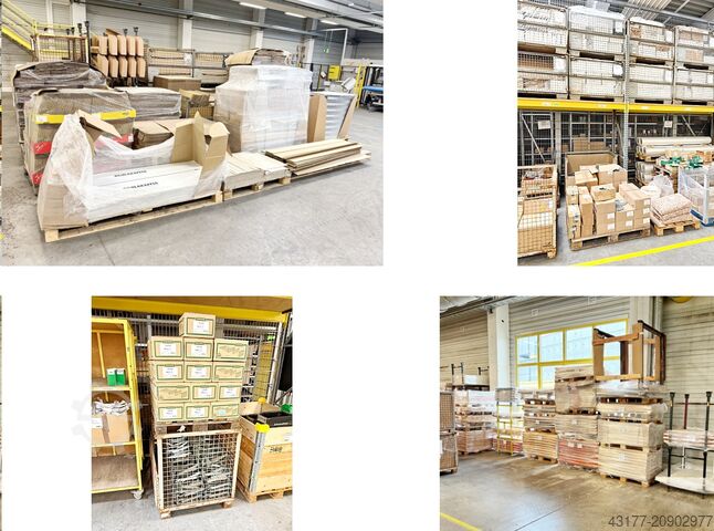Línea completa de fabricación para somieres de láminas Weinig Raimann Linde Koch Panhans Grecon Hydromat KR KS OPTICUT E14 E16 CNC
