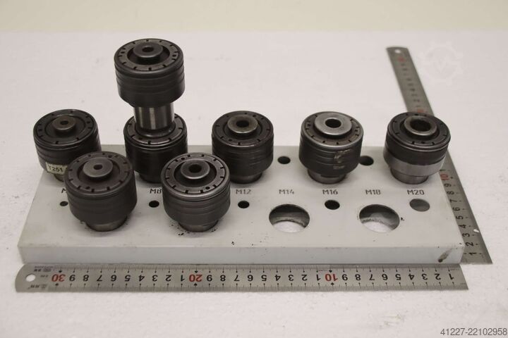 Držač za rezanje navoja, 7 komada Holex 335620-10  M5 bis M20