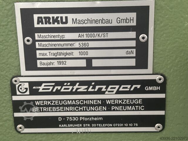 Mechanikus prés ARKU RM3025 + AH 1000 ARKU RM3025 + AH 1000