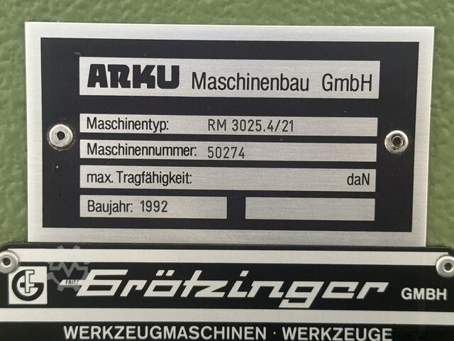 Mechanikus prés ARKU RM3025 + AH 1000 ARKU RM3025 + AH 1000