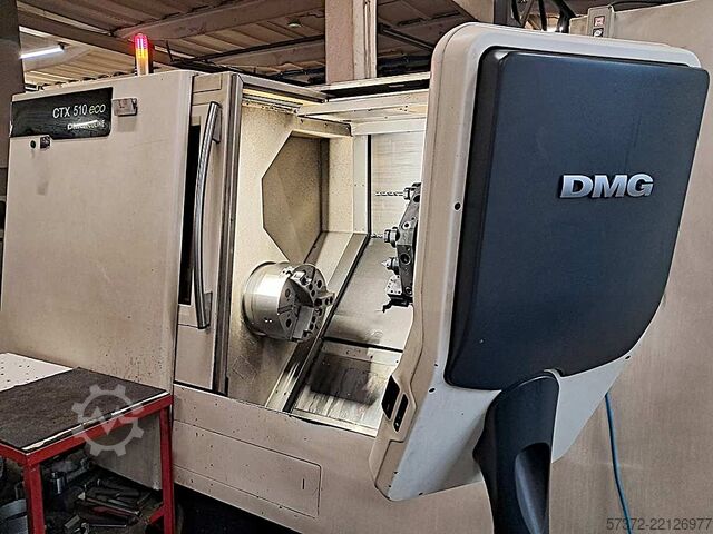 Tour CNC DMG CTX 510 Eco